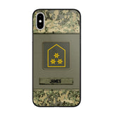 Personalized Austrian Soldier Camo Phone Case Printed 22JUL-DT17