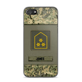 Personalized Austrian Soldier Camo Phone Case Printed 22JUL-DT17