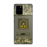 Personalized Austrian Soldier Camo Phone Case Printed 22JUL-DT17
