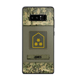 Personalized Austrian Soldier Camo Phone Case Printed 22JUL-DT17