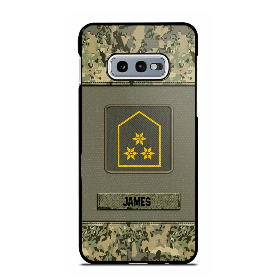 Personalized Austrian Soldier Camo Phone Case Printed 22JUL-DT17