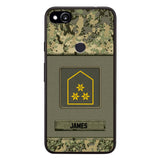 Personalized Austrian Soldier Camo Phone Case Printed 22JUL-DT17