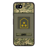 Personalized Austrian Soldier Camo Phone Case Printed 22JUL-DT17