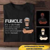 Personalized Funcle A Fun Uncle Tshirt Printed NQHC1806