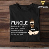 Personalized Funcle A Fun Uncle Tshirt Printed NQHC1806