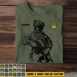 Personalized Austrian Soldier/Veterans Tshirt Printed 22JUL-HQ18