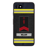 Personalized French Firefighter Custom Ranks Uniform 18