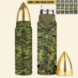 Personalized Canadian Veteran/ Solider Bullet Tumbler QTVQ2006