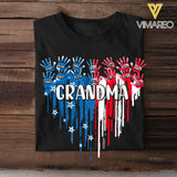 Personalized Heart Custome Kid Name Tshirt Printed NQC1006