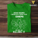 PERSONALIZED BUSY RAISING KIND HUMANS TSHIRT QTVQ2604