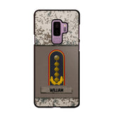 Personalized German Airforce Soldier/Veterans Camo Phone Case Printed 22JUL-DT20
