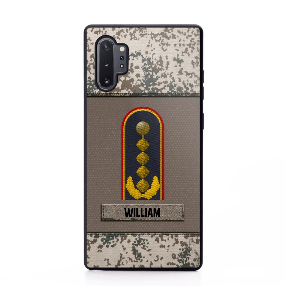 Personalized German Airforce Soldier/Veterans Camo Phone Case Printed 22JUL-DT20