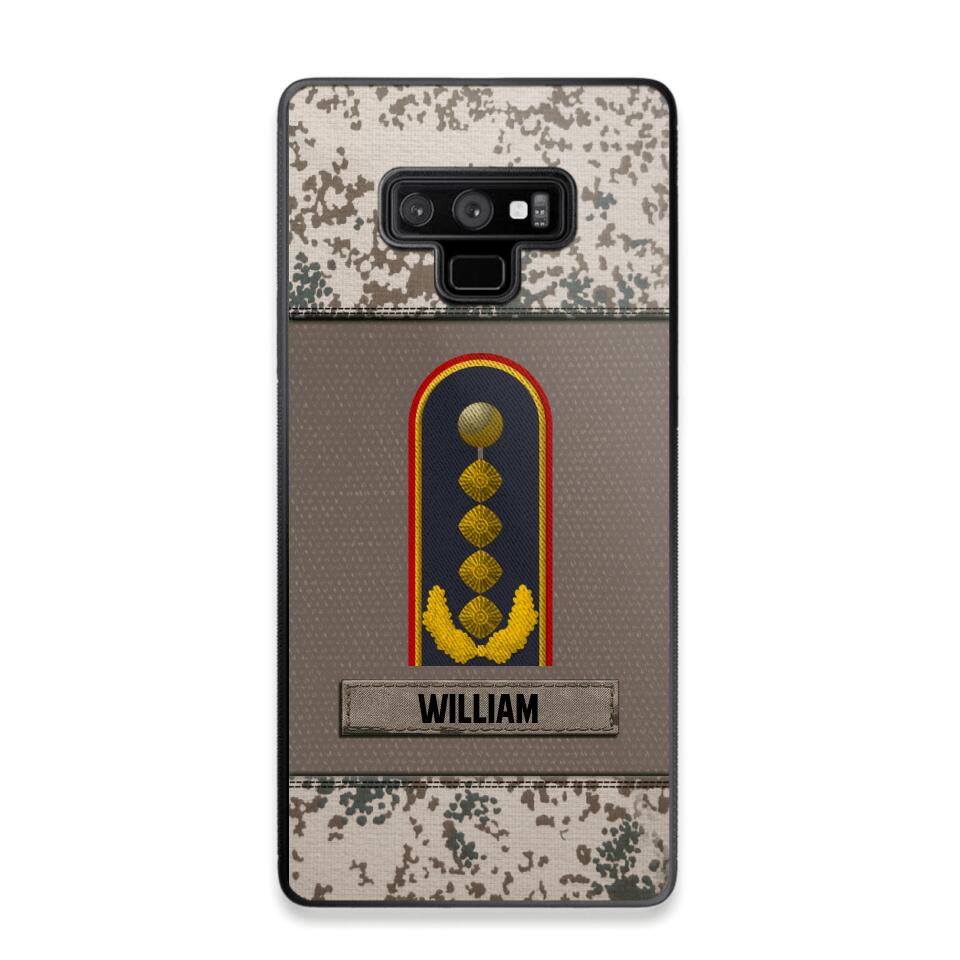 Personalized German Airforce Soldier/Veterans Camo Phone Case Printed 22JUL-DT20