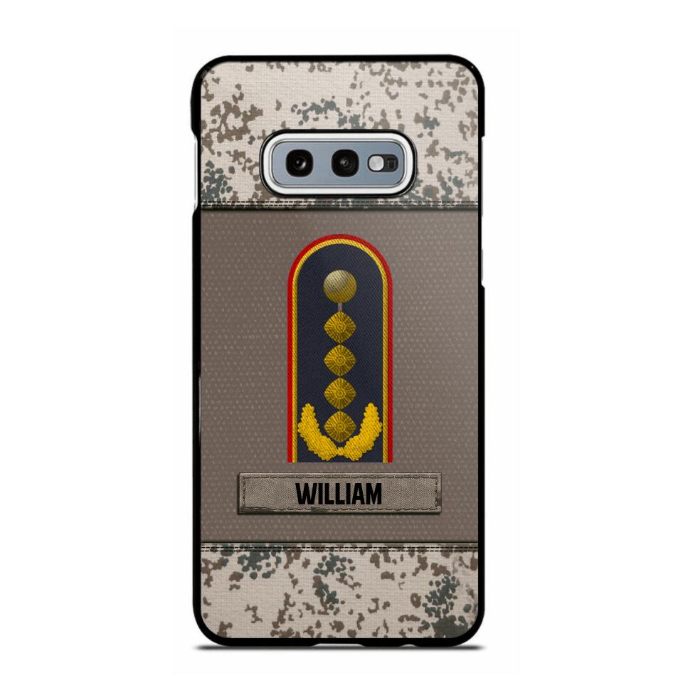 Personalized German Airforce Soldier/Veterans Camo Phone Case Printed 22JUL-DT20