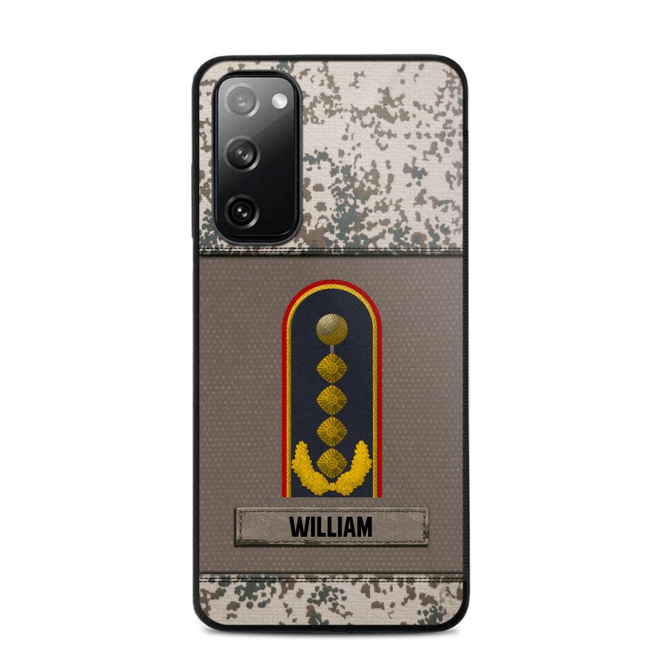 Personalized German Airforce Soldier/Veterans Camo Phone Case Printed 22JUL-DT20