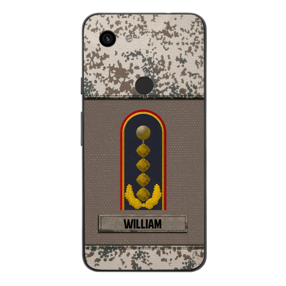 Personalized German Airforce Soldier/Veterans Camo Phone Case Printed 22JUL-DT20