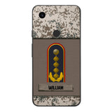 Personalized German Airforce Soldier/Veterans Camo Phone Case Printed 22JUL-DT20