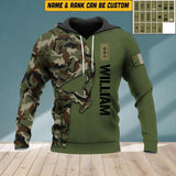 Personalized Irish Soldier Hoodie 3D Printed 22JUL-HQ21