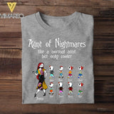 Personalized Aunt Of Nightmares Tshirt Printed 22JUL-DT22