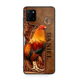 Personalized Roosters Lover Phone Case Leather Printed 22JUL-DT22