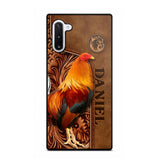 Personalized Roosters Lover Phone Case Leather Printed 22JUL-DT22