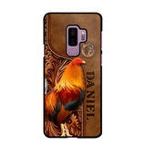 Personalized Roosters Lover Phone Case Leather Printed 22JUL-DT22