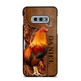 Personalized Roosters Lover Phone Case Leather Printed 22JUL-DT22