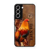 Personalized Roosters Lover Phone Case Leather Printed 22JUL-DT22