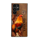 Personalized Roosters Lover Phone Case Leather Printed 22JUL-DT22