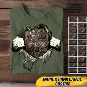 Personalized Slovak Army/Soldier Tshirt Printed 22JUL-HQ22