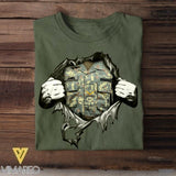 Personalized Albanian Army/Soldier Tshirt Printed 22JUL-HQ22