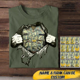 Personalized Albanian Army/Soldier Tshirt Printed 22JUL-HQ22