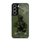 Personalized Canadian Soldier Camo Phone Case Printed 22JUL-HC23