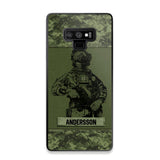 Personalized Canadian Soldier Camo Phone Case Printed 22JUL-HC23