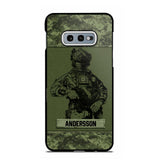 Personalized Canadian Soldier Camo Phone Case Printed 22JUL-HC23