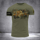 DH Personalized German Veterans/Soldier Tshirt 3D Printed DT2306