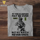Personalized Swedish Soldier/Veterans Tshirt Printed 22JUL-HY23