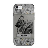 Personalized Roofer Camo Phone Case Printed 22JUL-HQ23