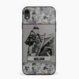 Personalized Roofer Camo Phone Case Printed 22JUL-HQ23