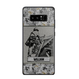 Personalized Roofer Camo Phone Case Printed 22JUL-HQ23