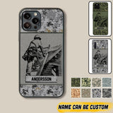 Personalized Roofer Camo Phone Case Printed 22JUL-HQ23