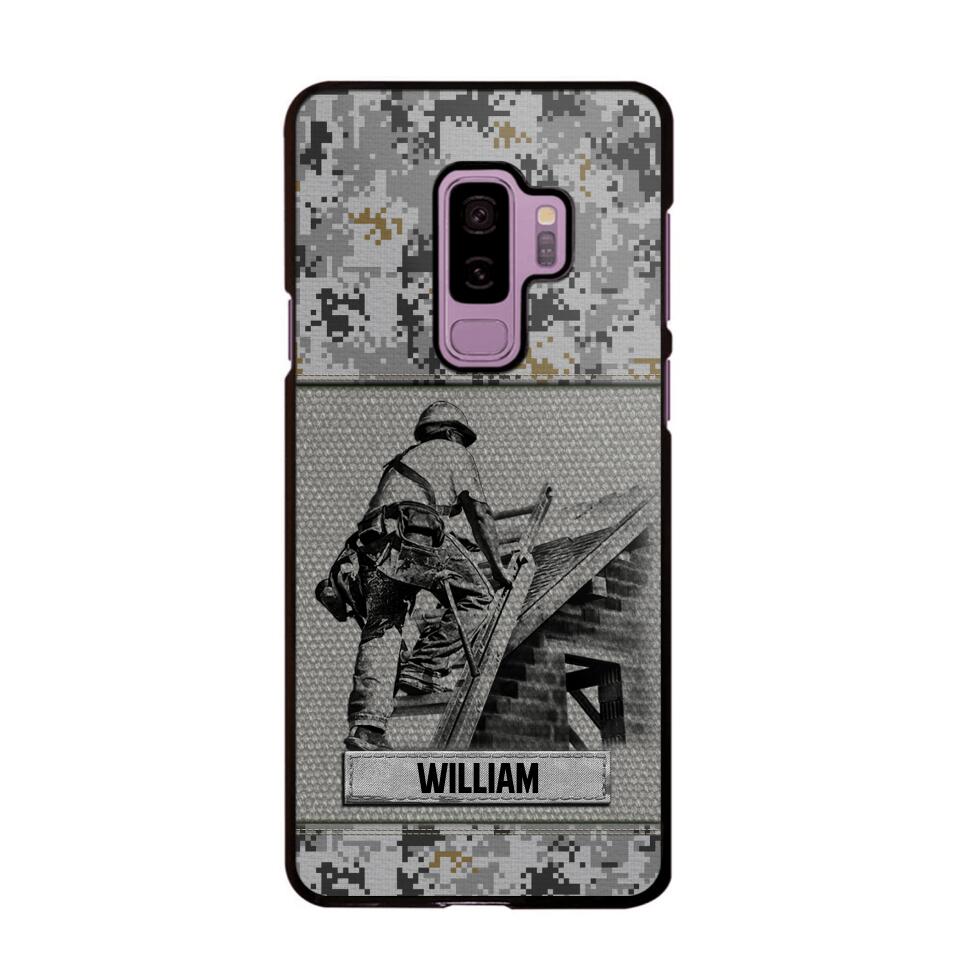 Personalized Roofer Camo Phone Case Printed 22JUL-HQ23
