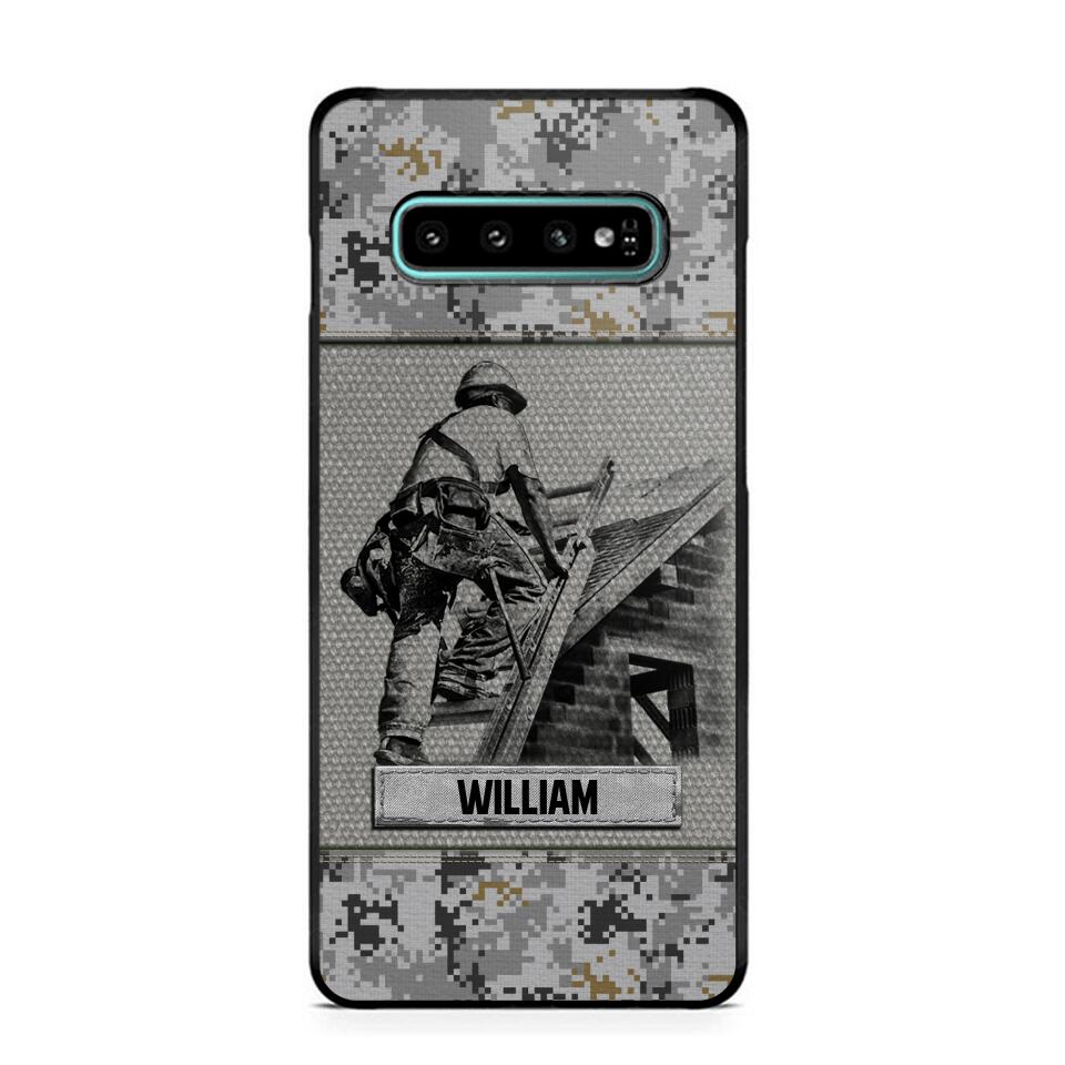 Personalized Roofer Camo Phone Case Printed 22JUL-HQ23