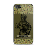 Personalized Australian Soldier Camo Phone Case Printed 22JUL-HC23