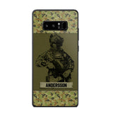 Personalized Australian Soldier Camo Phone Case Printed 22JUL-HC23