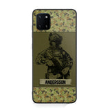 Personalized Australian Soldier Camo Phone Case Printed 22JUL-HC23
