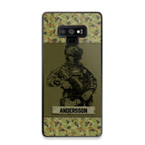 Personalized Australian Soldier Camo Phone Case Printed 22JUL-HC23