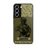 Personalized Australian Soldier Camo Phone Case Printed 22JUL-HC23