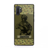 Personalized Australian Soldier Camo Phone Case Printed 22JUL-HC23