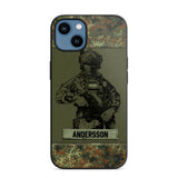 Personalized German Soldier Camo Phone Case Printed 22JUL-HC23